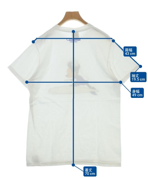 California General Store（カリフォルニアジェネラルストア）Tシャツ・カットソー 白 サイズ:M レディース/2200710253033