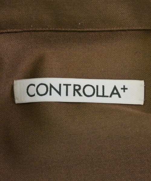 CONTROLLA+（コントローラ プラス）カジュアルシャツ 茶 サイズ:4(XL位) メンズ/2200638893175