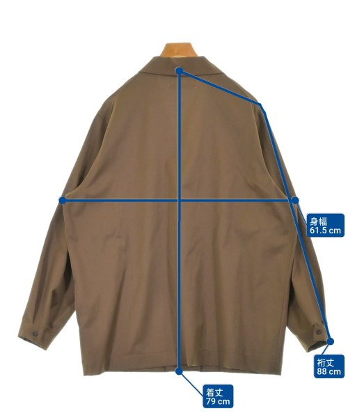 CONTROLLA+（コントローラ プラス）カジュアルシャツ 茶 サイズ:4(XL位) メンズ/2200638893175