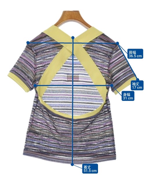 Cycle by myob（サイクルバイエムワイオービー）Tシャツ・カットソー 紫 サイズ:-(S位) レディース/2200640711061