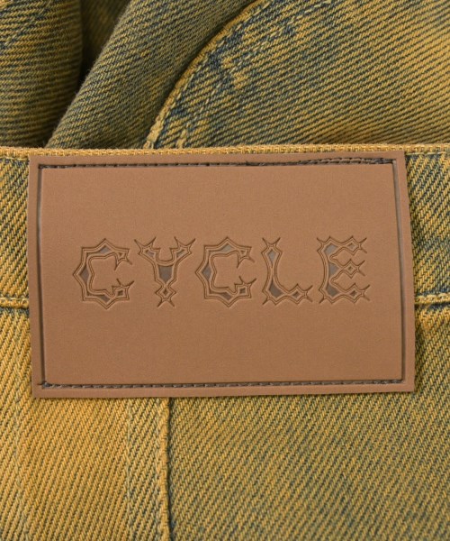 Cycle by myob（サイクルバイエムワイオービー）デニムパンツ 茶 サイズ:-(S位) メンズ/2200609450024