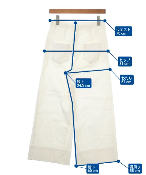 Deargue（ディアージュ）デニムパンツ 白 サイズ:40(M位) レディース/2200618683024