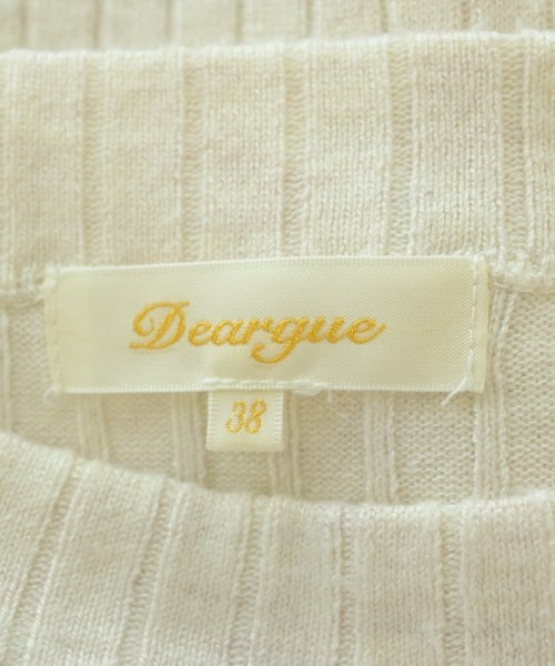Deargue（ディアージュ）ニット・セーター 白 サイズ:38(M位) レディース/2200695766054