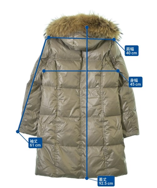 Deargue（ディアージュ）ダウンコート グレー サイズ:38(M位) レディース/2200660870090