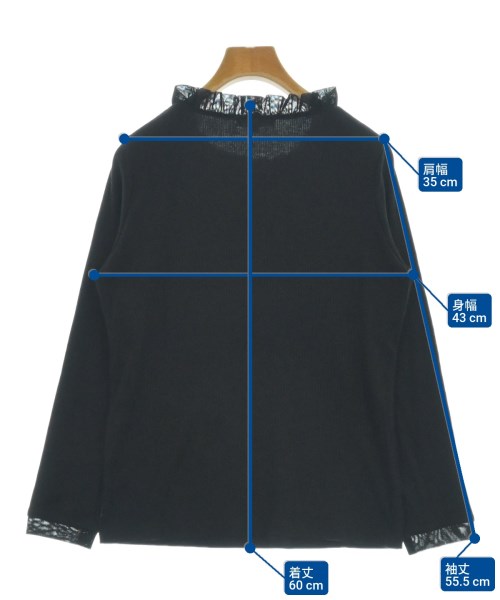 Deargue（ディアージュ）Tシャツ・カットソー 黒 サイズ:38(M位) レディース/2200663795055