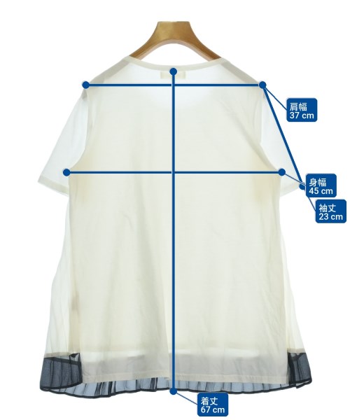 Deargue（ディアージュ）Tシャツ・カットソー 白 サイズ:38(M位) レディース/2200731392131