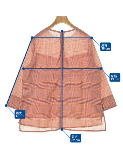 KYOKO HIGA（キョウコヒガ）ブラウス 赤 サイズ:LL レディース/2200625163403