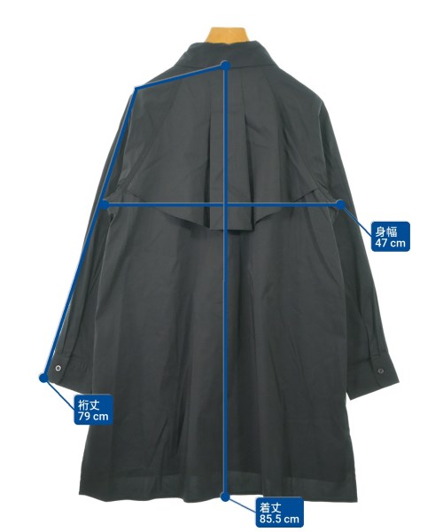 KYOKO HIGA（キョウコヒガ）カジュアルシャツ 黒 サイズ:LL(XL位) レディース/2200633034115