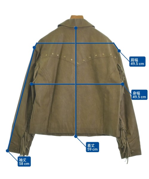 LAGUA GEM（ラグアジェム）ブルゾン 茶 サイズ:F レディース/2200642430052