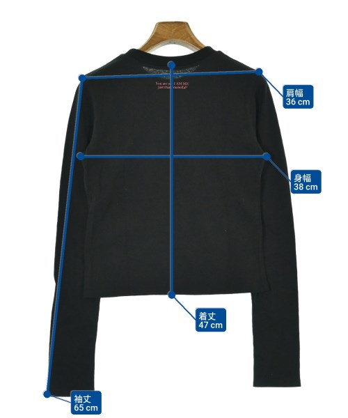 LAGUA GEM（ラグアジェム）Tシャツ・カットソー 黒 サイズ:F レディース/2200666961150