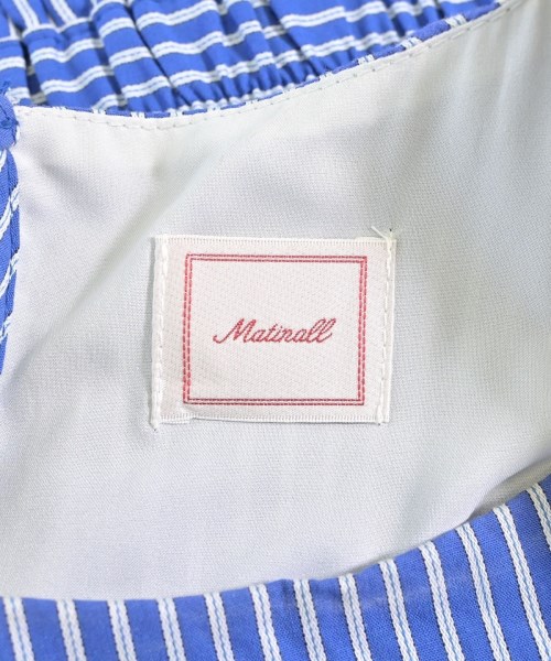 Matinall（マティナール）ワンピース 青 サイズ:F レディース/2200612370029