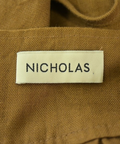 NICHOLAS（ニコラス）オールインワン/サロペット 茶 サイズ:32(XXS位) レディース/2200713808148