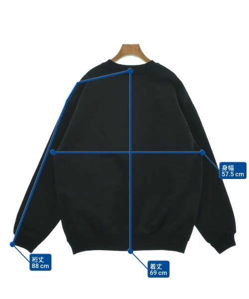 NICK GEAR（ニックギア）スウェット 黒 サイズ:XL レディース/2200615656038