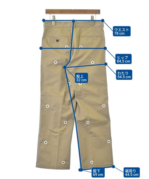 NICK GEAR（ニックギア）チノパン ベージュ サイズ:M メンズ/2200667884113