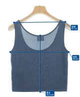 NINETY PERCENT（ナインティーパーセント）ノースリーブ 紺 サイズ:S レディース/2200624273035