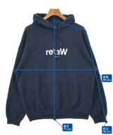 retaW（リトゥ）パーカー 紺 サイズ:L メンズ/2200699188043