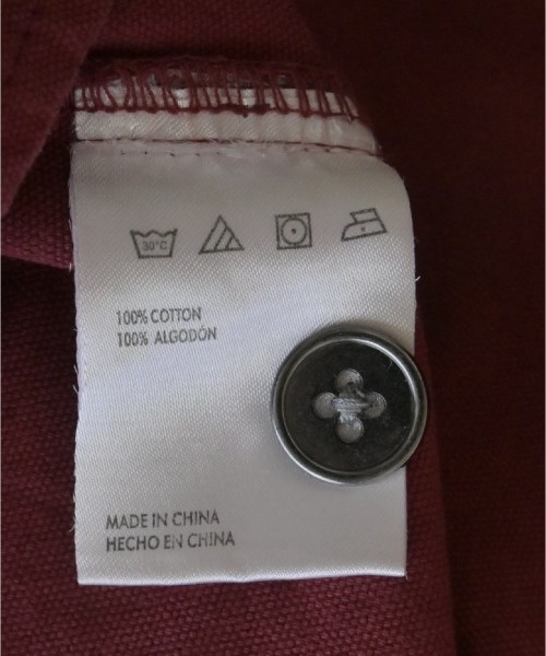 ROUND TWO（ラウンドトゥー）カジュアルシャツ 赤 サイズ:M メンズ/2200515308044