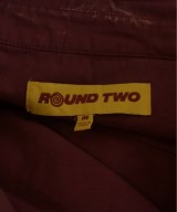 ROUND TWO（ラウンドトゥー）カジュアルシャツ 赤 サイズ:M メンズ/2200515308044