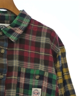 ROUND TWO（ラウンドトゥー）カジュアルシャツ 赤 サイズ:M メンズ/2200469562035