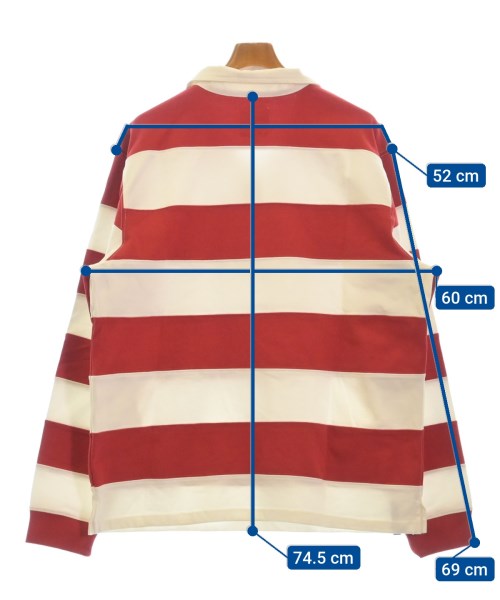 ROUND TWO（ラウンドトゥー）Tシャツ・カットソー 赤 サイズ:L メンズ/2200510212018