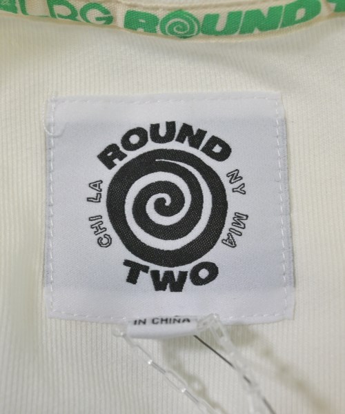 ROUND TWO（ラウンドトゥー）Tシャツ・カットソー 白 サイズ:XL メンズ/2200625965052