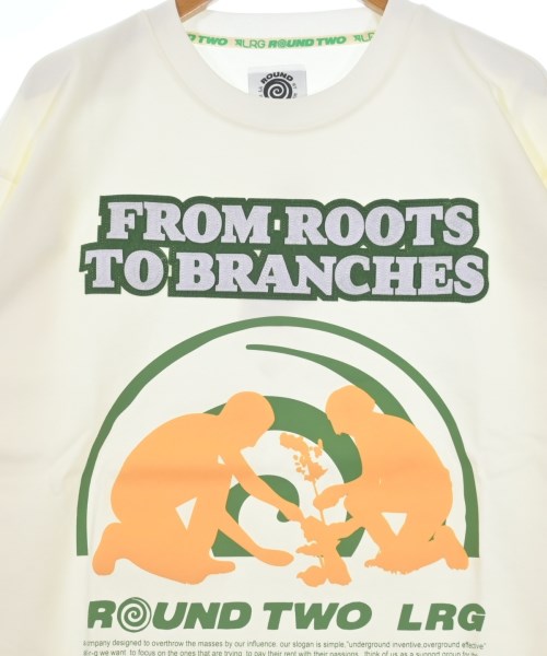 ROUND TWO（ラウンドトゥー）Tシャツ・カットソー 白 サイズ:XL メンズ/2200625965052