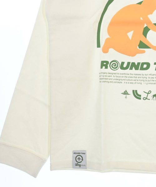 ROUND TWO（ラウンドトゥー）Tシャツ・カットソー 白 サイズ:XL メンズ/2200625965052