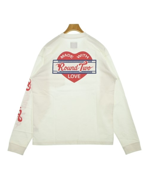 ROUND TWO（ラウンドトゥー）Tシャツ・カットソー 白 サイズ:L メンズ/2200625965076