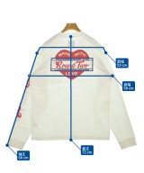 ROUND TWO（ラウンドトゥー）Tシャツ・カットソー 白 サイズ:L メンズ/2200625965076