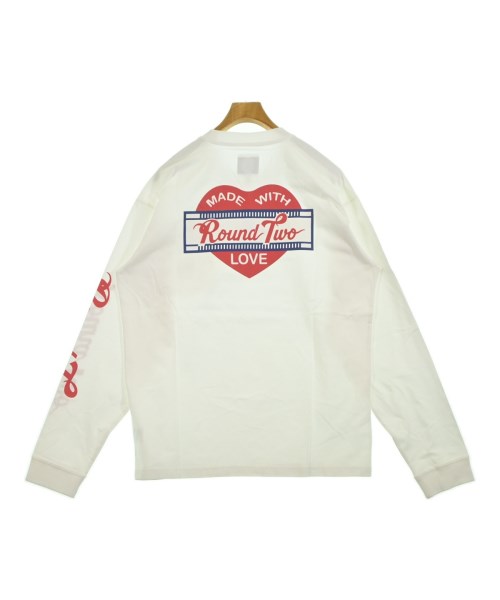 ROUND TWO（ラウンドトゥー）Tシャツ・カットソー 白 サイズ:XL メンズ/2200625965083