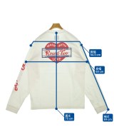 ROUND TWO（ラウンドトゥー）Tシャツ・カットソー 白 サイズ:XL メンズ/2200625965083