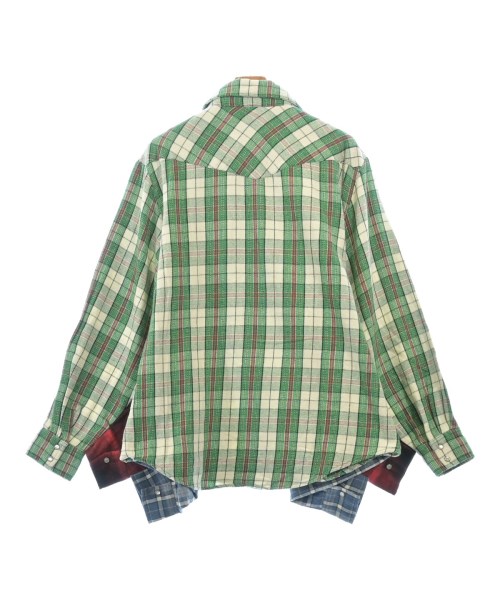 ROUND TWO（ラウンドトゥー）カジュアルシャツ 緑 サイズ:M メンズ/2200653253114