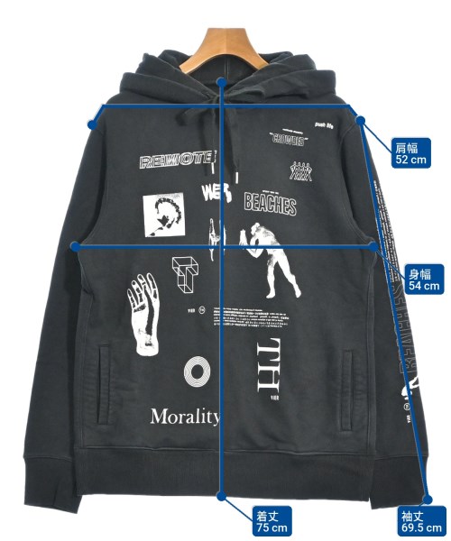 th products（ティーエイチプロダクツ）パーカー 黒 サイズ:48(L位) メンズ/2200612527072