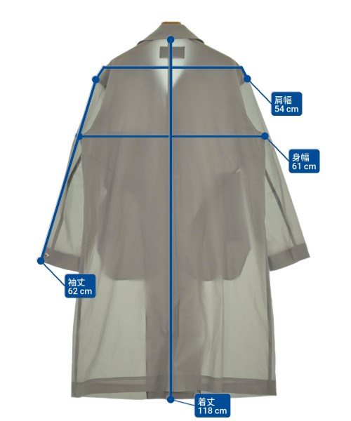 th products（ティーエイチプロダクツ）ステンカラーコート グレー サイズ:2(M位) メンズ/2200609980811