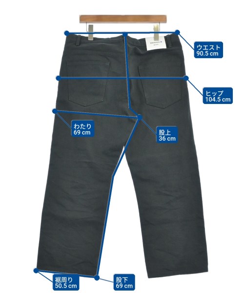 TOKISHIRAZU（トキシラズ）デニムパンツ 黒 サイズ:34(XL位) メンズ/2200665197093