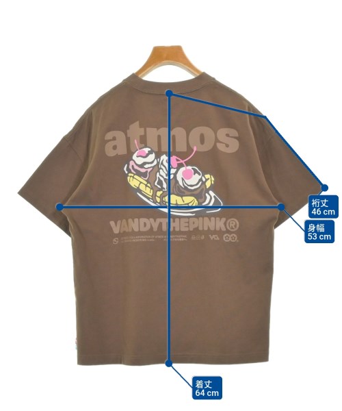 VANDY THE PINK（バンディーザピンク）Tシャツ・カットソー 茶 サイズ:S メンズ/2200695669041