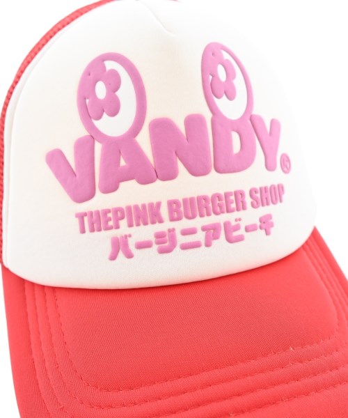 VANDY THE PINK（バンディーザピンク）キャップ 赤 サイズ:- メンズ/2200691417080