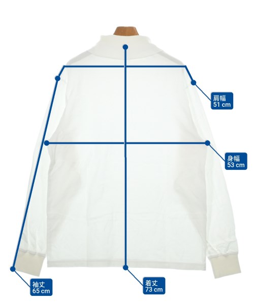 yonetomi（ヨネトミ）Tシャツ・カットソー 白 サイズ:3(L位) メンズ/2200640073381