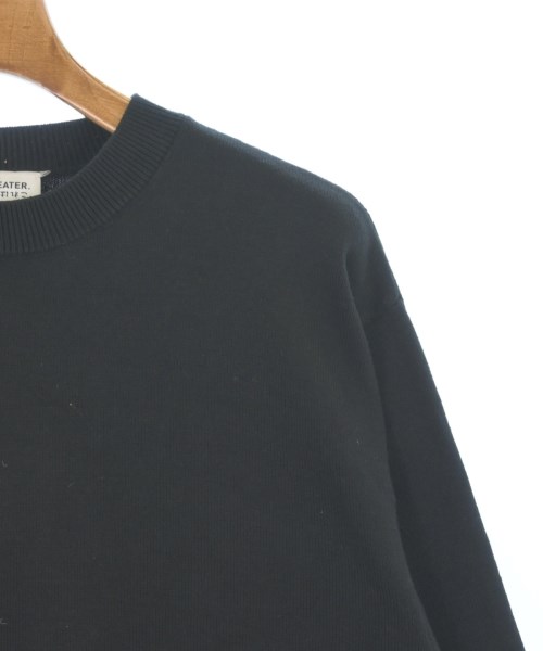 yonetomi（ヨネトミ）ニット・セーター 黒 サイズ:4(XL位) メンズ/2200632899050