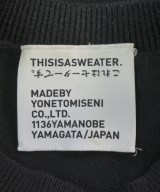 yonetomi（ヨネトミ）ニット・セーター 黒 サイズ:4(XL位) メンズ/2200632899050