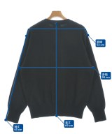 yonetomi（ヨネトミ）ニット・セーター 黒 サイズ:4(XL位) メンズ/2200632899050