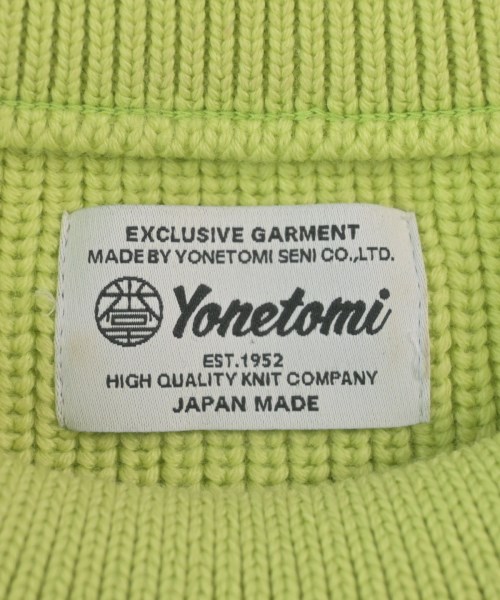 yonetomi（ヨネトミ）ニット・セーター 緑 サイズ:4(XL位) メンズ/2200615520049