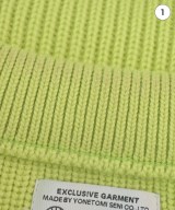 yonetomi（ヨネトミ）ニット・セーター 緑 サイズ:4(XL位) メンズ/2200615520049