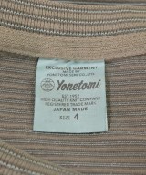 yonetomi（ヨネトミ）Tシャツ・カットソー 茶 サイズ:4(XL位) メンズ/2200673100085