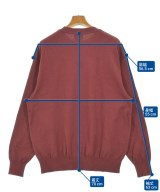 yonetomi（ヨネトミ）ニット・セーター 赤 サイズ:3(L位) メンズ/2200674969131