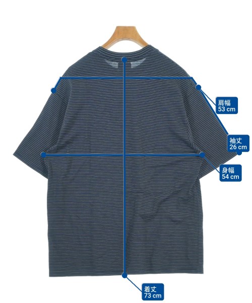 yonetomi（ヨネトミ）Tシャツ・カットソー 紺 サイズ:3(L位) メンズ/2200694162024