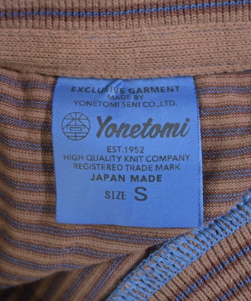 yonetomi（ヨネトミ）Tシャツ・カットソー 茶 サイズ:S レディース/2200657483050