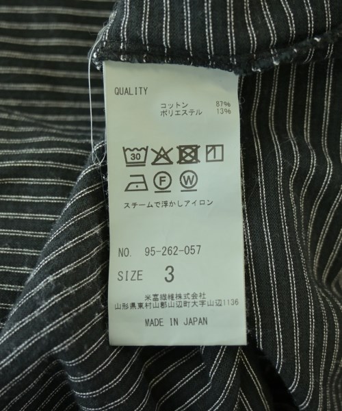 yonetomi（ヨネトミ）Tシャツ・カットソー 黒 サイズ:3(L位) メンズ/2200714001029
