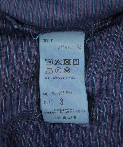 yonetomi（ヨネトミ）Tシャツ・カットソー 紺 サイズ:3(L位) メンズ/2200714001036