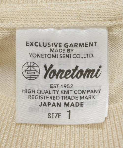 yonetomi（ヨネトミ）ニット・セーター 白 サイズ:1(S位) レディース/2200640490546